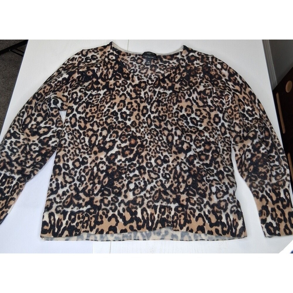 Talbots Sweater Kid's Animal Print Knit Size - See Description Comments